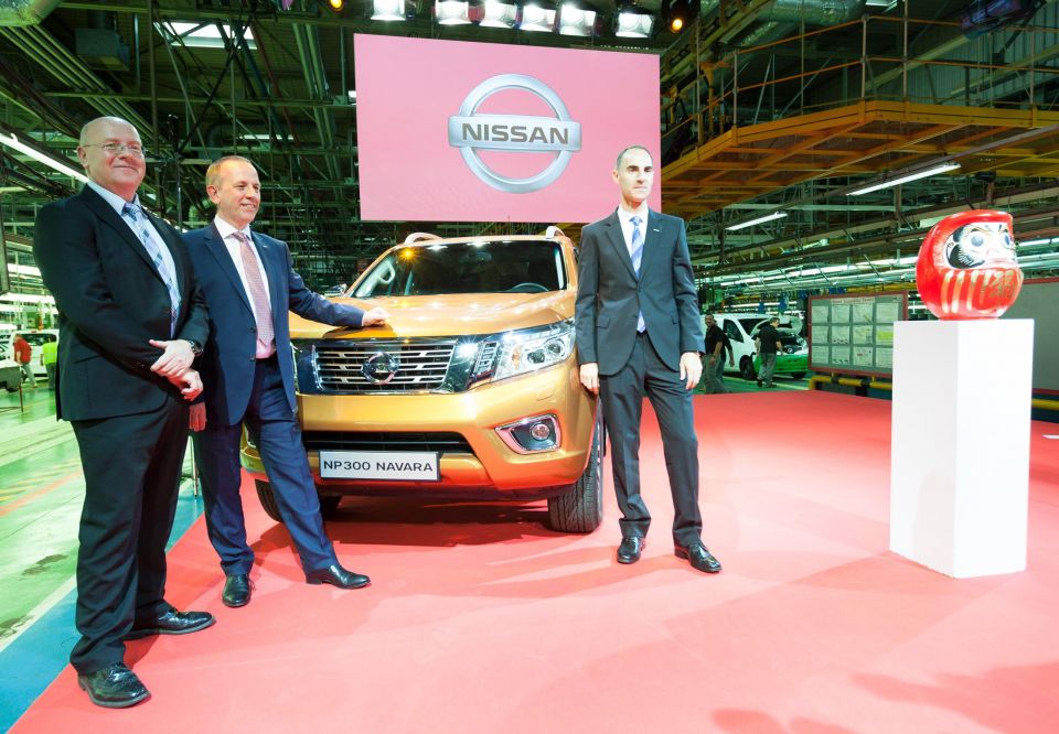 Above: Nissan Navara production commences in Barcelona