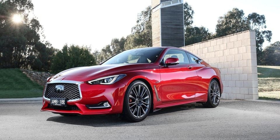 Infiniti Q60 Red Sport