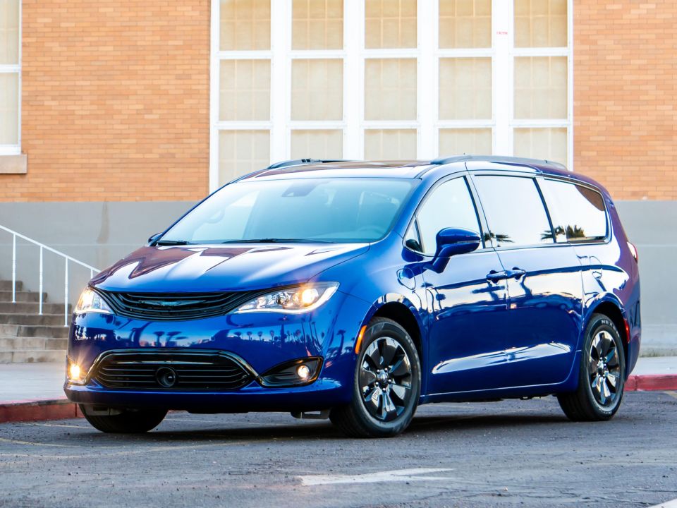 Above: Chrysler Pacifica