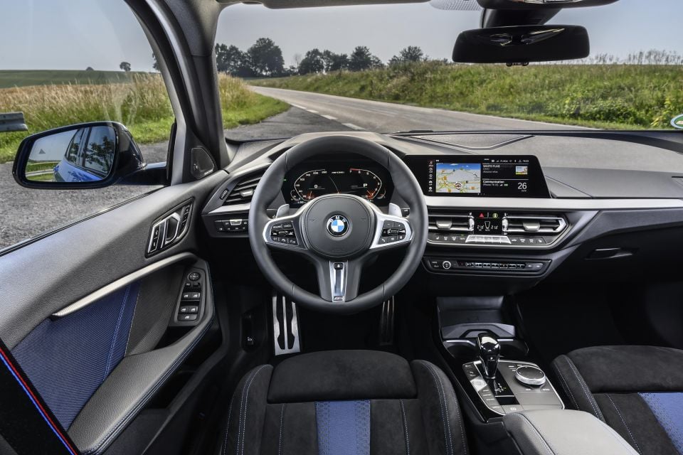 BMW 1 Series interior (overseas model shown)