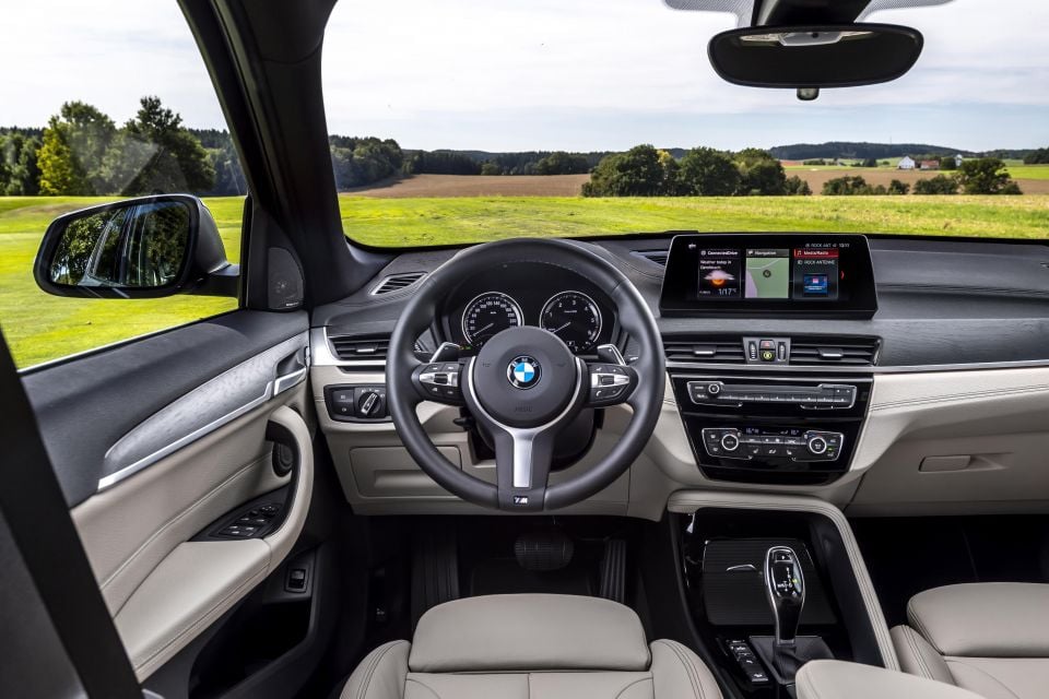 BMW X1 interior (overseas model shown)