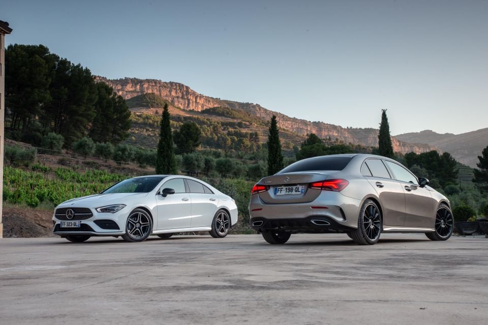 CLA, A-Class sedan