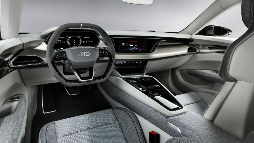 2019 Audi e-tron GT concept interior