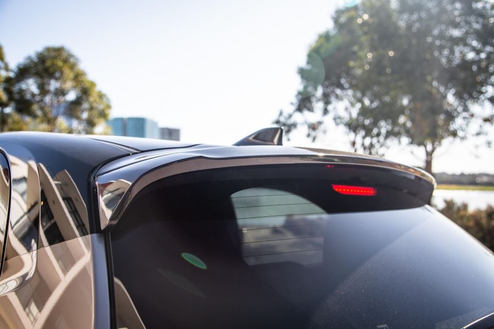 2020 Toyota Yaris rear spoiler