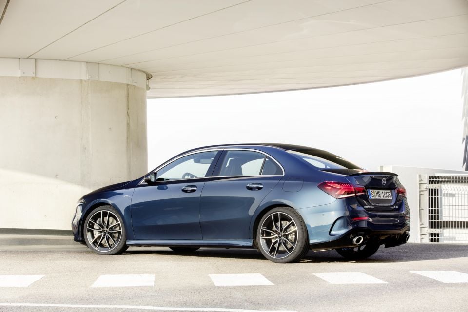 Pictured: Mercedes-AMG A35 Sedan (EU model)