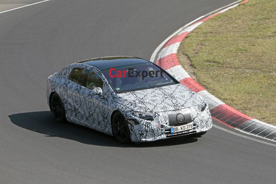 Mercedes-Benz EQS sedan under development