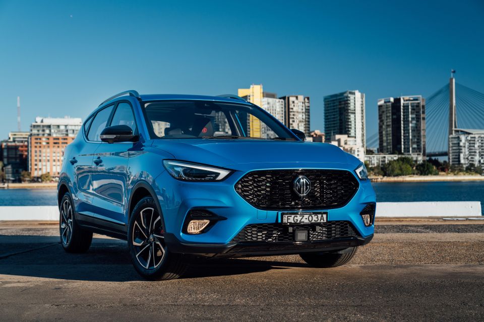 The new MG ZST