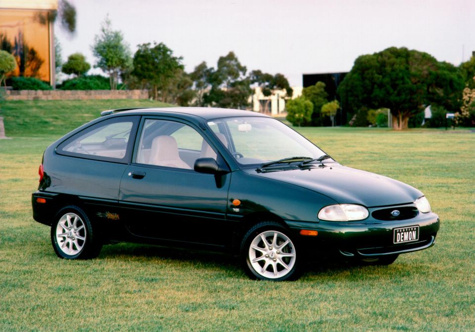 The Ford Festiva was a rebadged Kia Avella