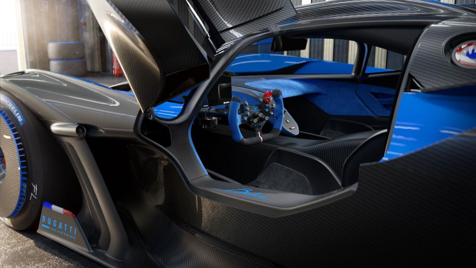 Pictured: Bolide concept interior