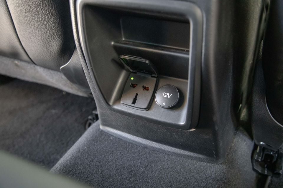 Previous-generation Ranger interior power socket