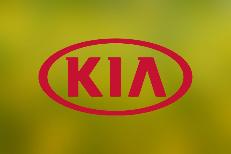 The current Kia logo