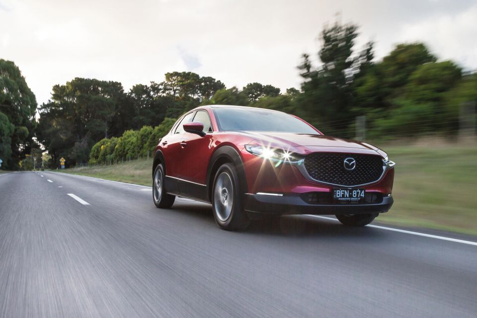 Note: CX-30 Astina shown in driving images
