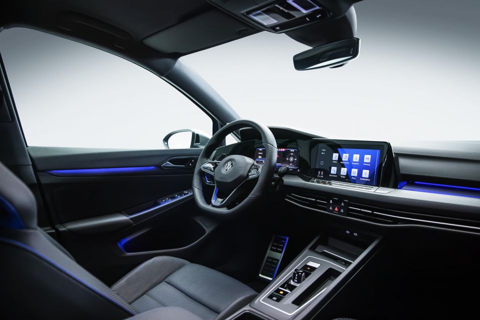 Golf R hatchback interior