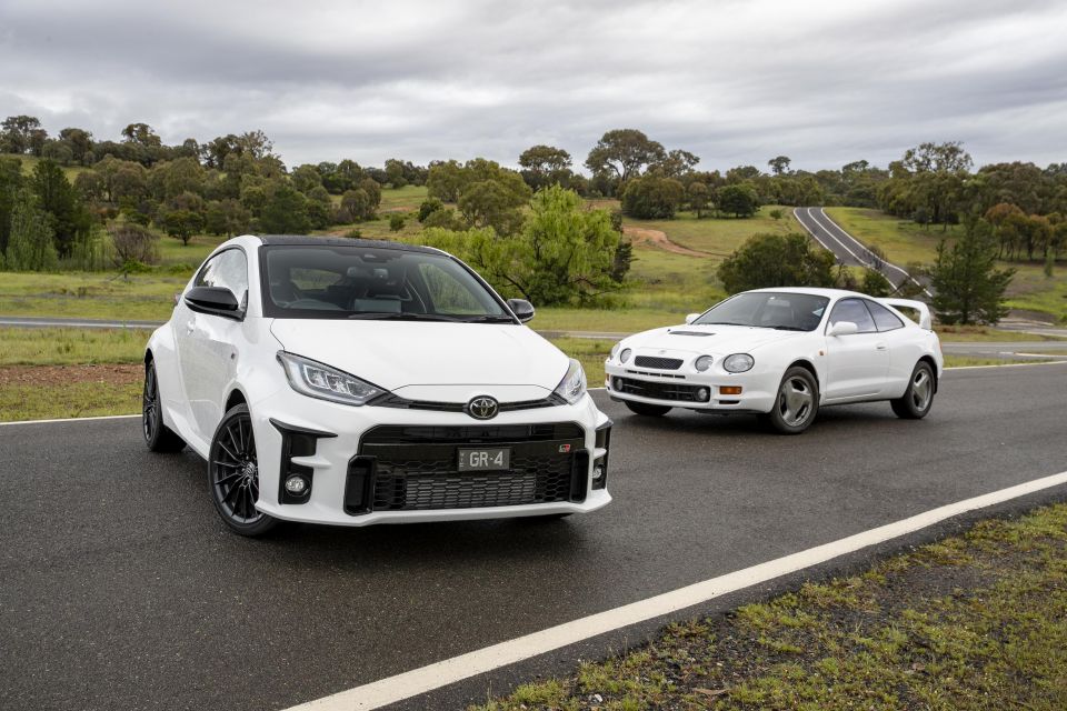 Toyota GR Yaris and Celica GT-FOUR