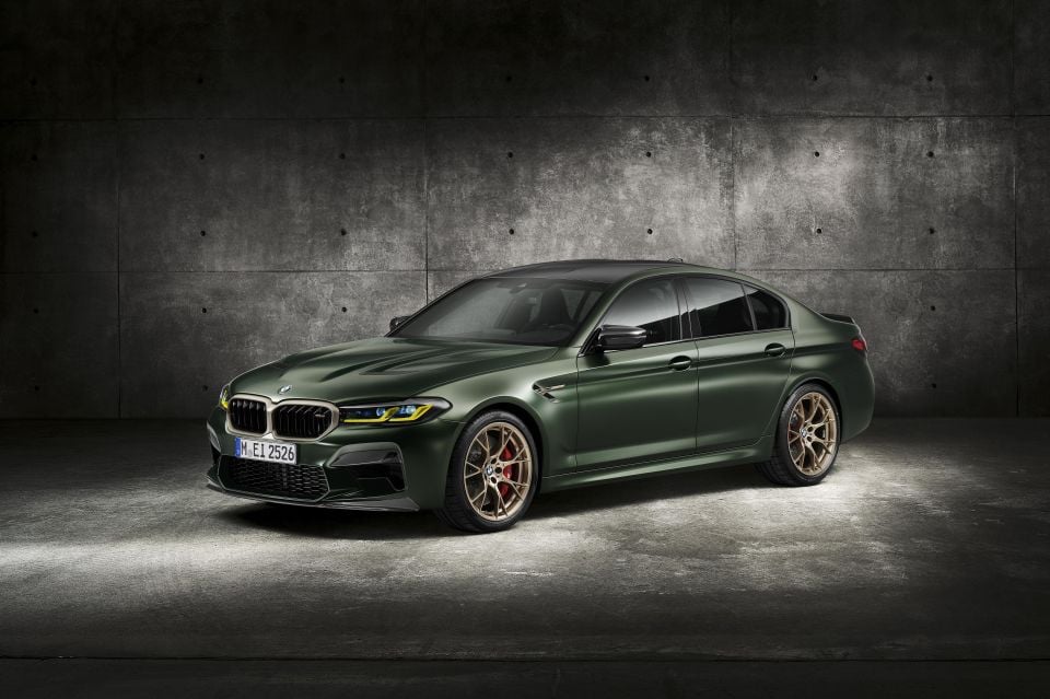 Pictured: current BMW M5 CS