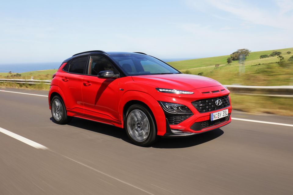 Pictured: Hyundai Kona N Line Premium