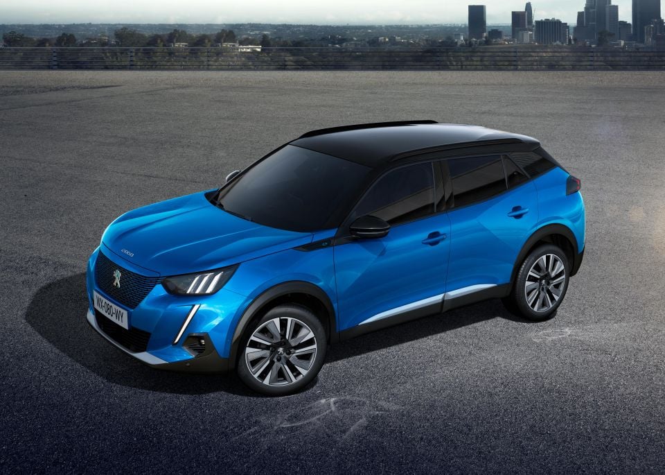 Current Peugeot e-2008