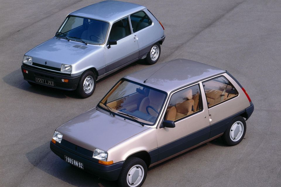 First- and second-generation Renault 5