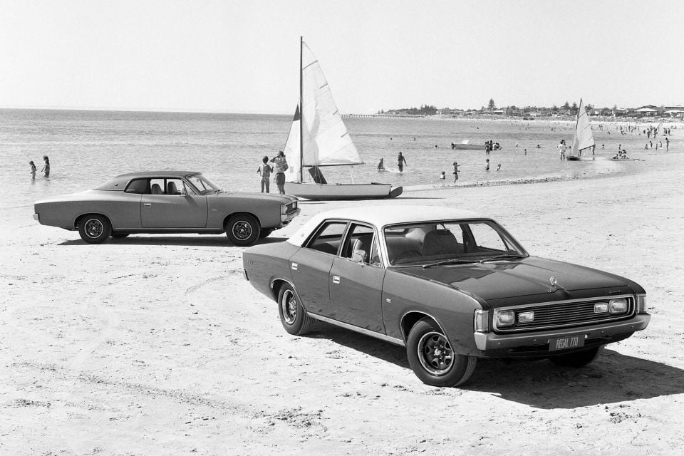 Chrysler Valiant Regal 770 hardtop and sedan