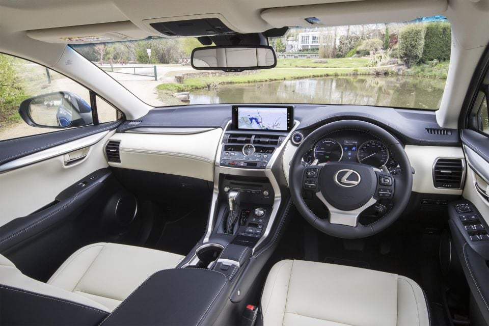 Pictured: Lexus NX Luxury interior
