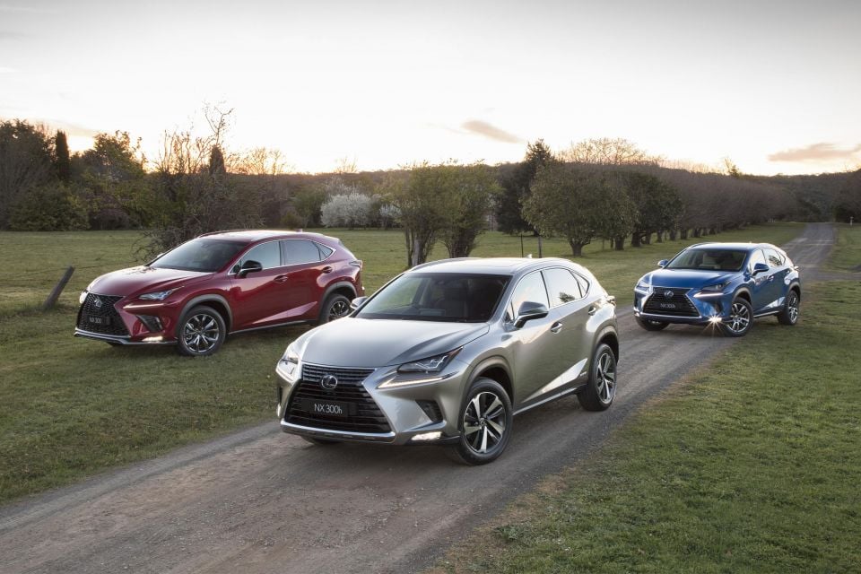The current Lexus NX
