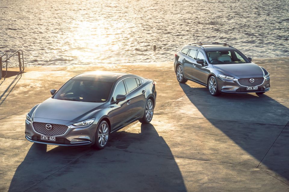 The current Mazda 6