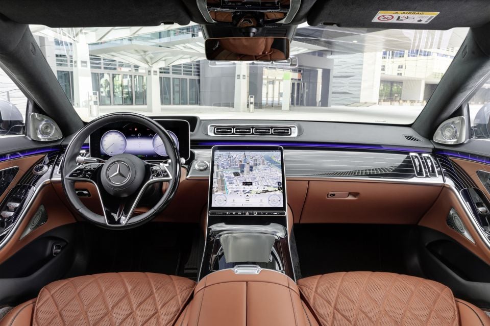 S-Class interior