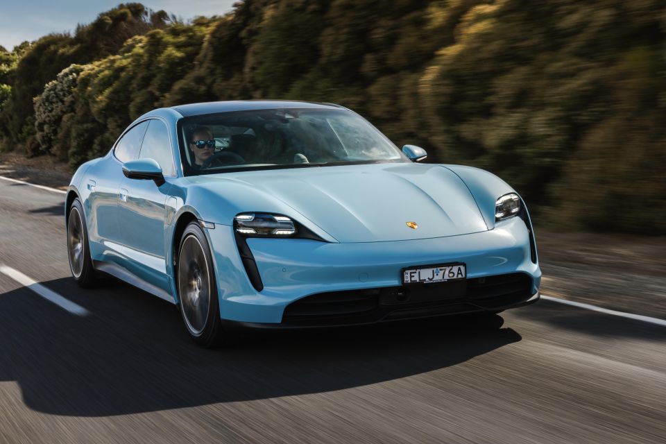 Pictured: Porsche Taycan