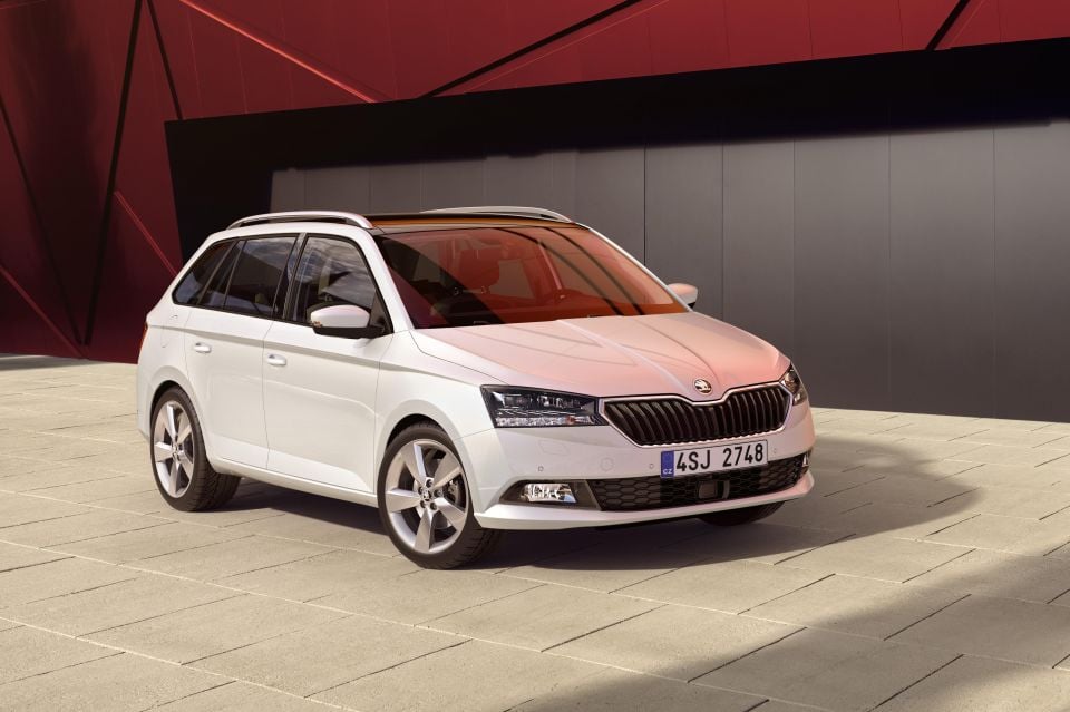 Pictured: current Fabia wagon