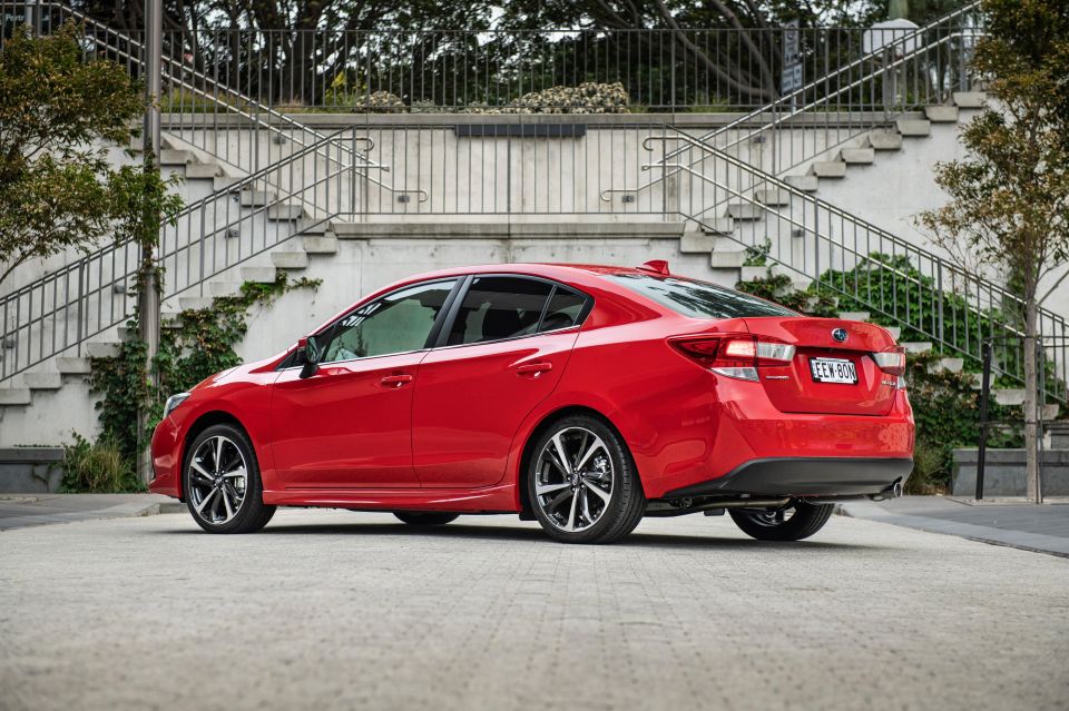 Current Impreza sedan