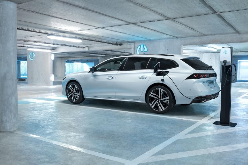 Pictured: Peugeot 508 Sportwagon Hybrid