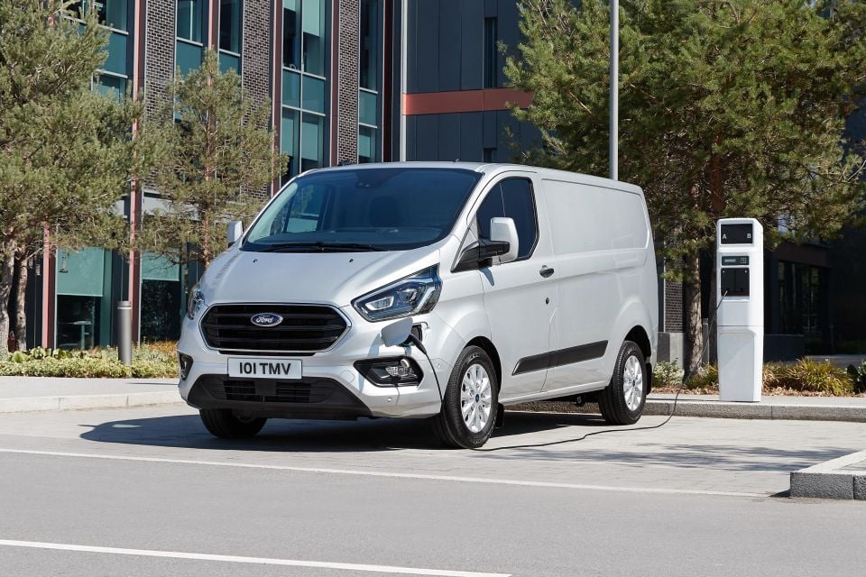 Pictured: current Transit Custom PHEV