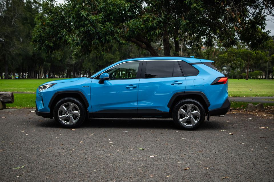 Pictured: Current RAV4 GXL hybrid