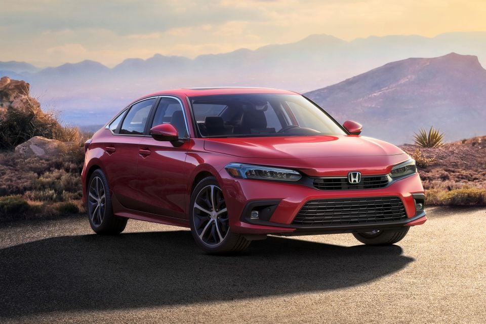 Pictured: US-spec Civic sedan
