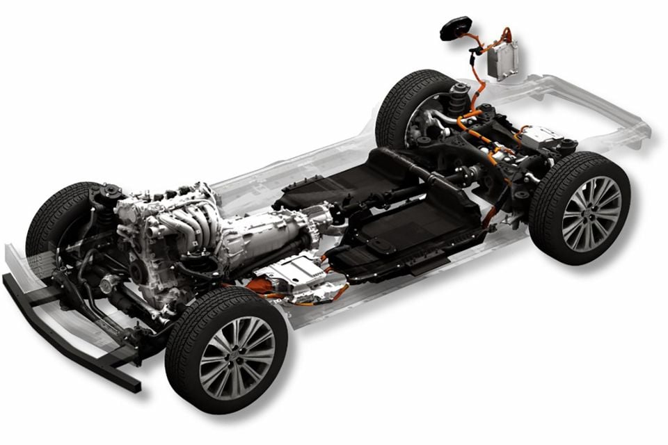 RWD plug-in hybrid