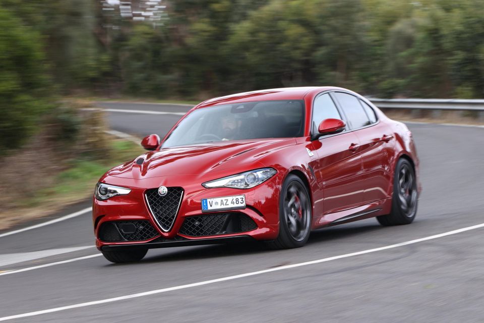 Current Giulia Quadrifoglio