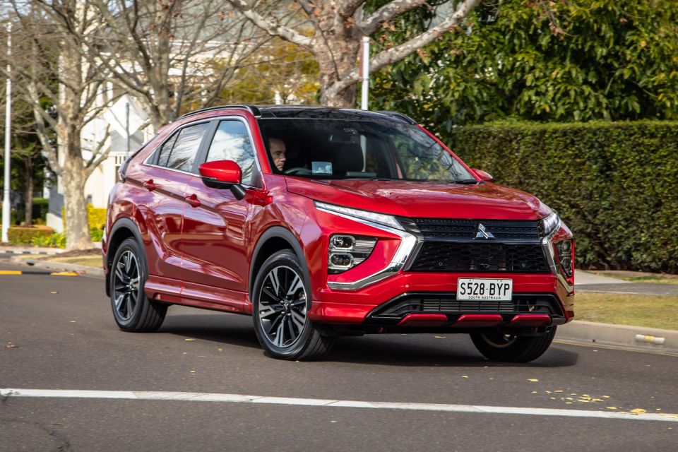 Eclipse Cross Exceed shown