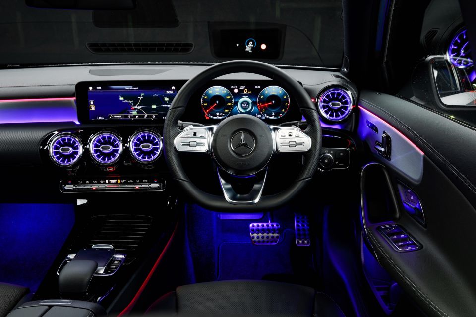 Pictured: Mercedes-Benz A200 AMG Line