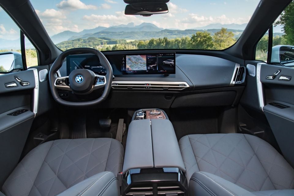 BMW iX interior