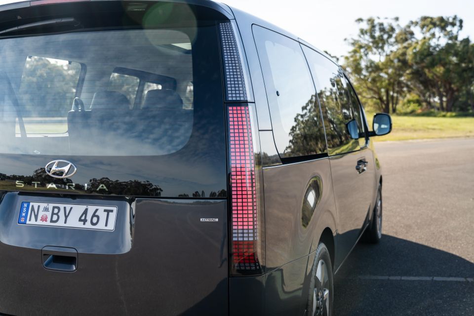 Hit: The Hyundai Staria’s lights