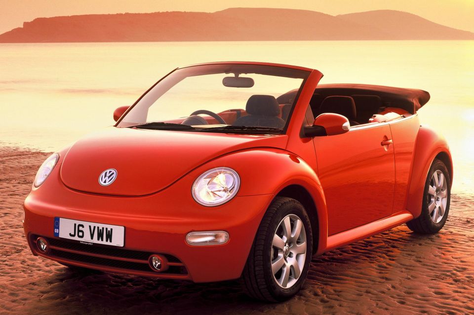 non-AU spec Volkswagen Beetle cabrio