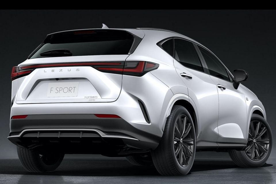 NX350 F Sport (overseas models shown)