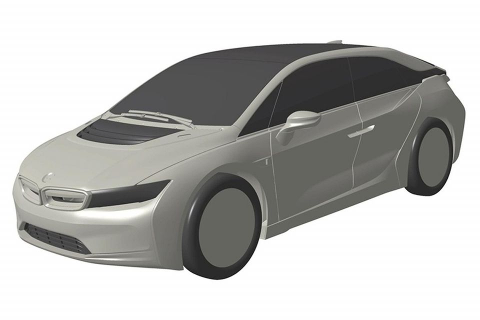 Pictured: BMW i5 patent images