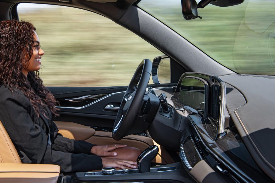 Pictured: Cadillac Escalade with Super Cruise
