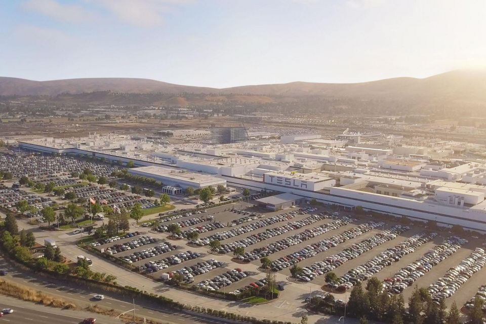 Tesla’s Fremont, California factory