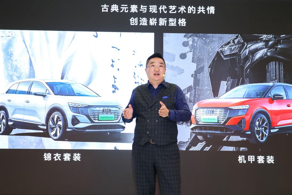 Pictured: Dr Jia Mingdi, SAIC Audi marketing general manager