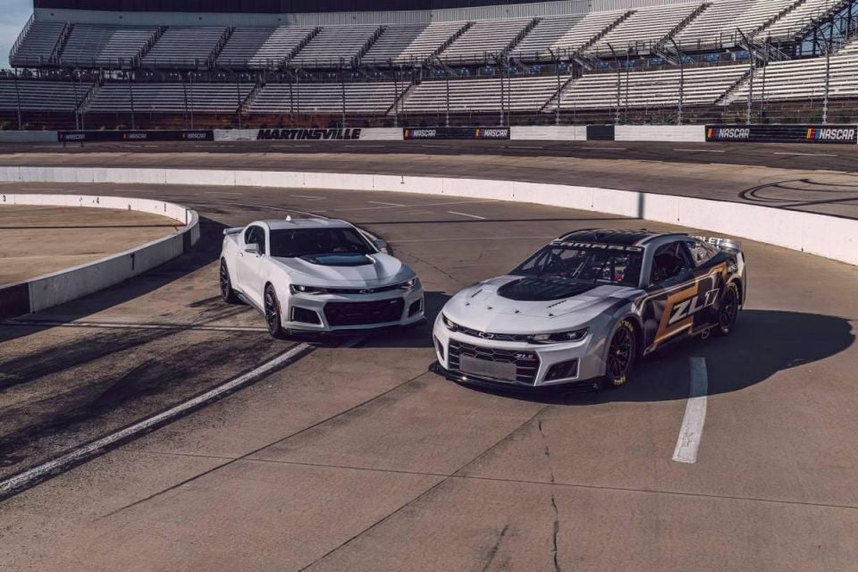 Pictured: 2022 Camaro ZL1 NASCAR racer
