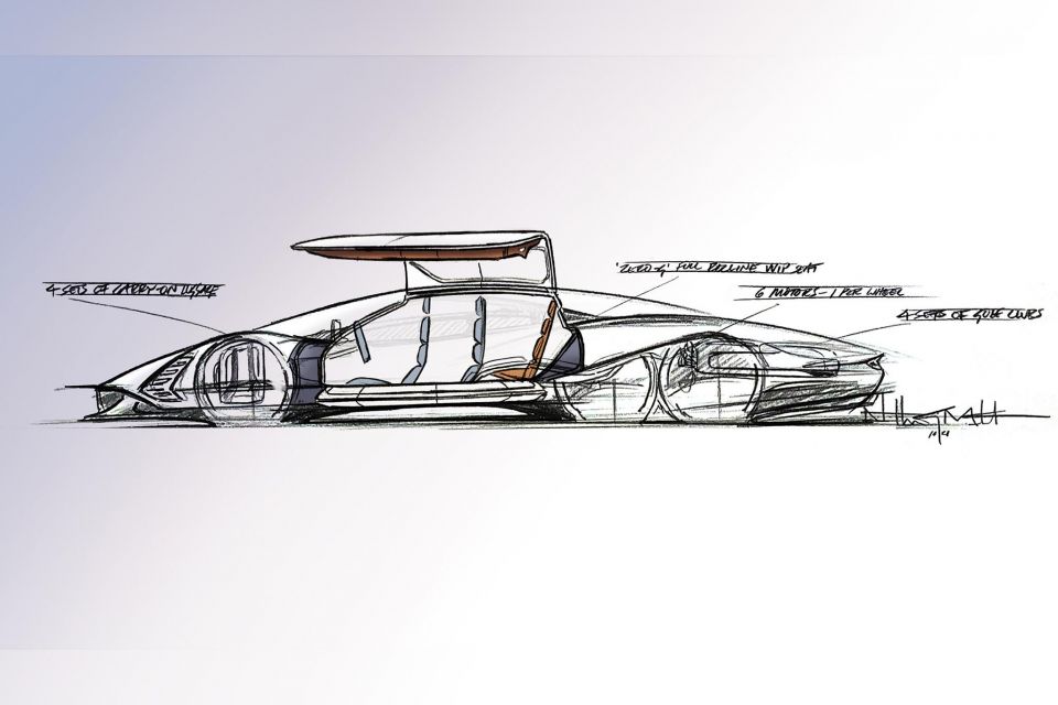 Project Deep Space sketch