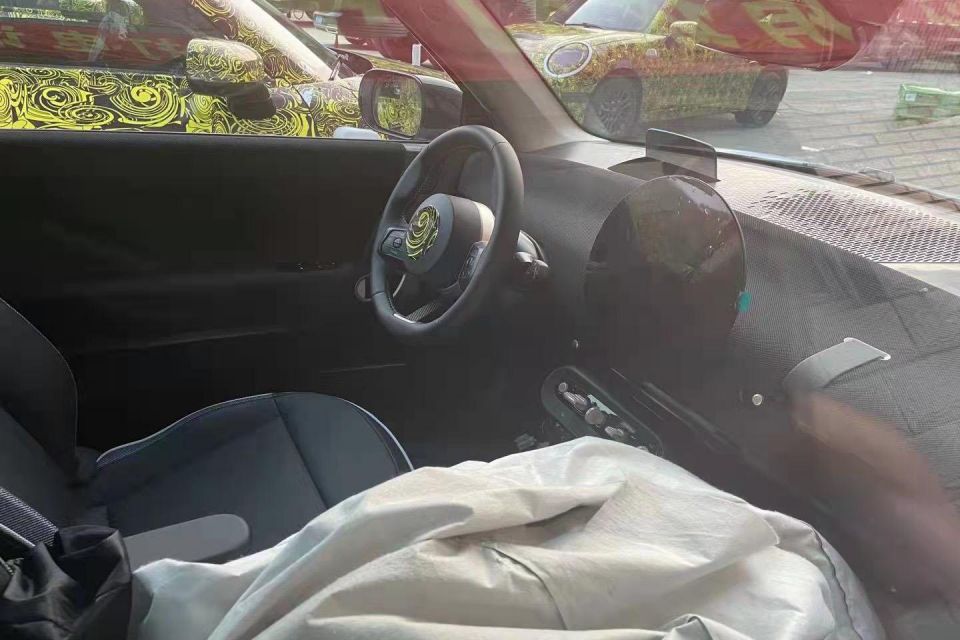 Leaked images of the Mini Electric cabin