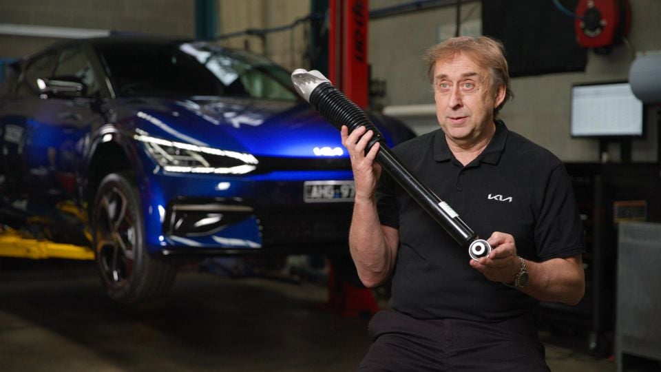 Kia Australia ride and handling engineer, Graeme Gambold